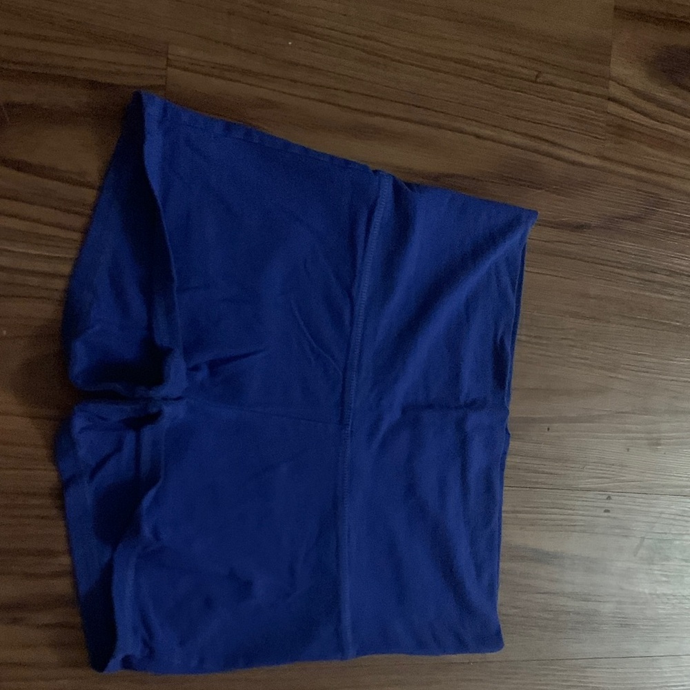 Hollister Women's High Waist Blue Shorts